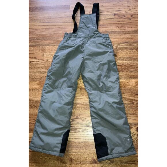 Slalom Kids Snow Ski Lined Pants Suspenders Size Large 10/12 + Gerry Earband EUC - Picture 2 of 6